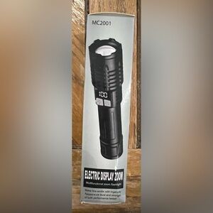 USB (niob) powerful flashlight